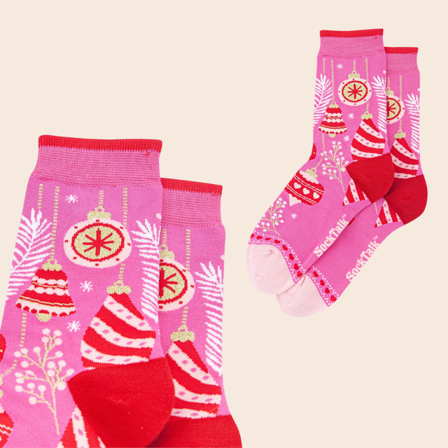 Women's Festive Bamboo Socks
