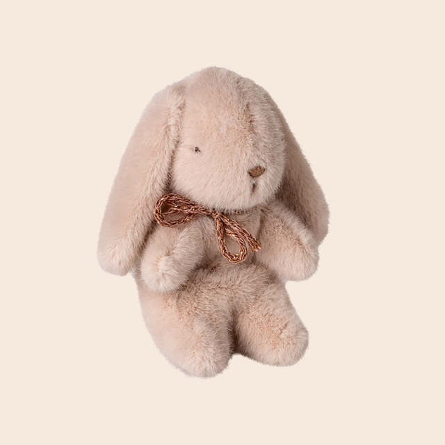 Mini Plush Bunny: Light Powder