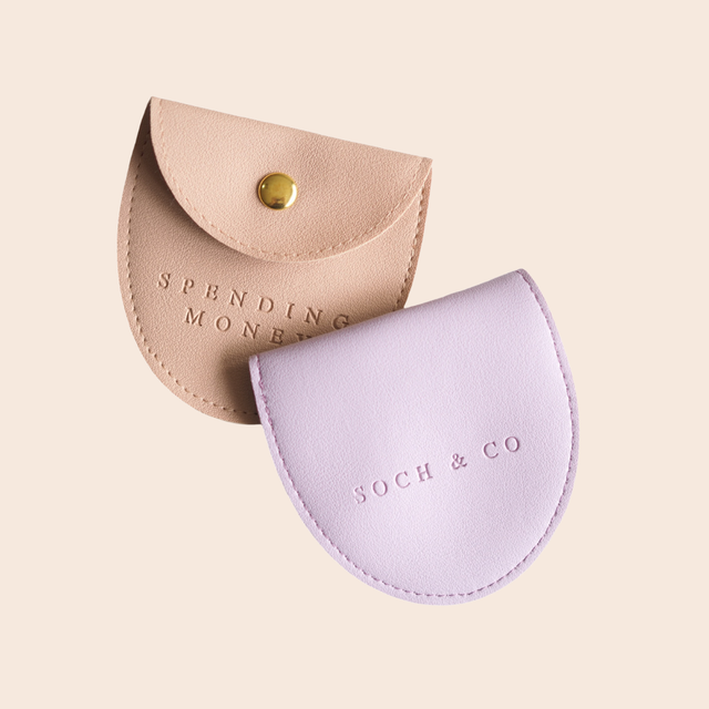 Pink & Lilac Spending Money Purses