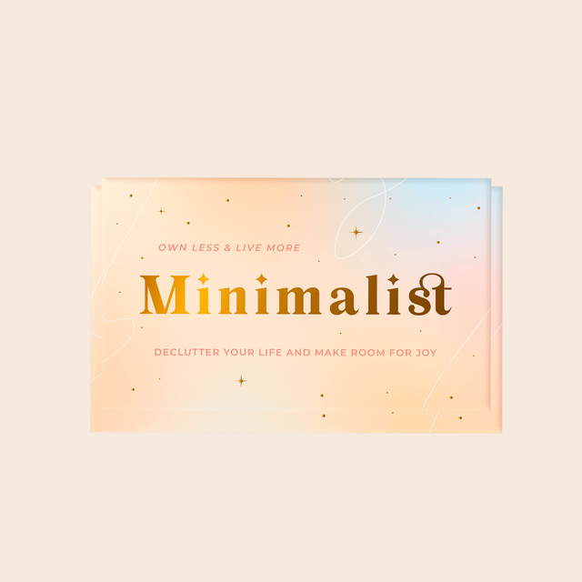Minimalist Cards