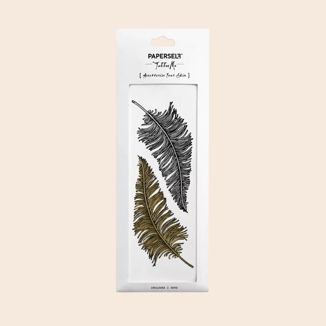 Temporary Tattoos Feathers
