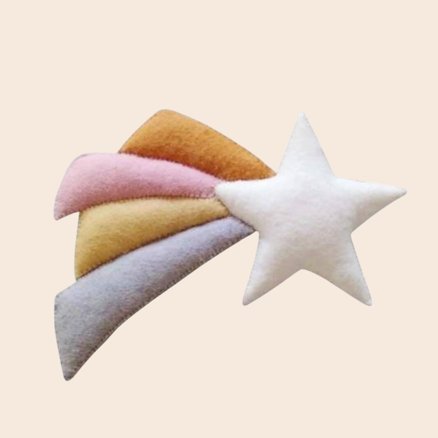 Shooting Star Felt Wall Decoration