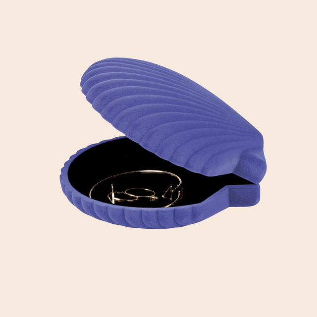 Purple Venus Shell Jewellery Box