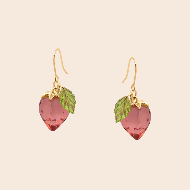 Dangly Fruit Drop Earrings