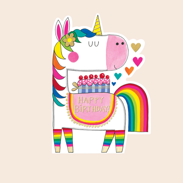 Birthday Unicorn Card