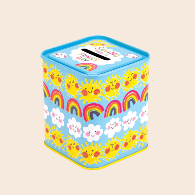 Saving for a Sunny Day Money Box
