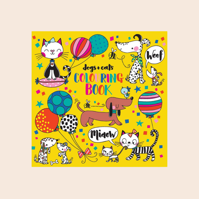 Dogs & Cats Colouring Book
