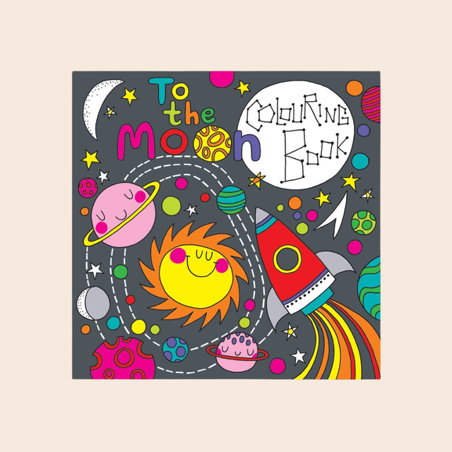 To the Moon Colouring Book
