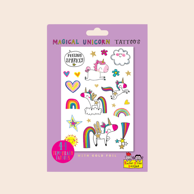 Magical Unicorn Temporary Tattoos