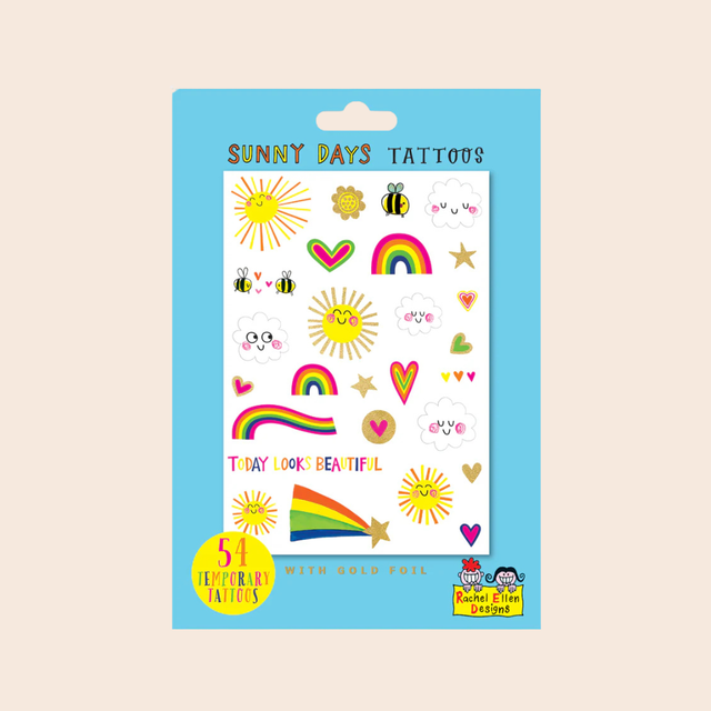 Sunny Days Temporary Tattoos