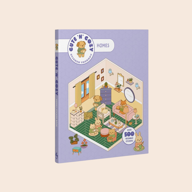 Cute N Cozy Sticker Therapy: Homes