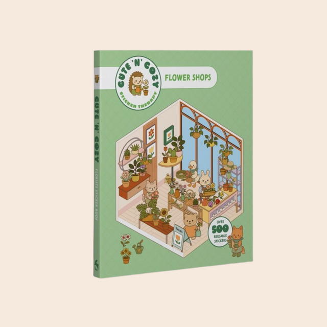 Cute N Cozy Sticker Therapy: Flower Shops
