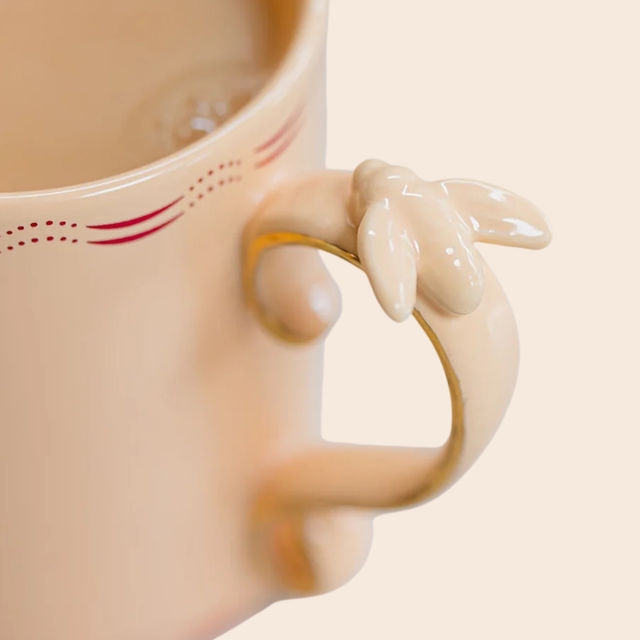 Home Early Bee Handle Mug
