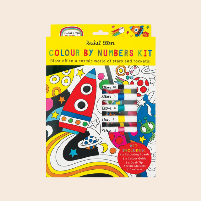 Cosmic Space Colour by Numbers Kit