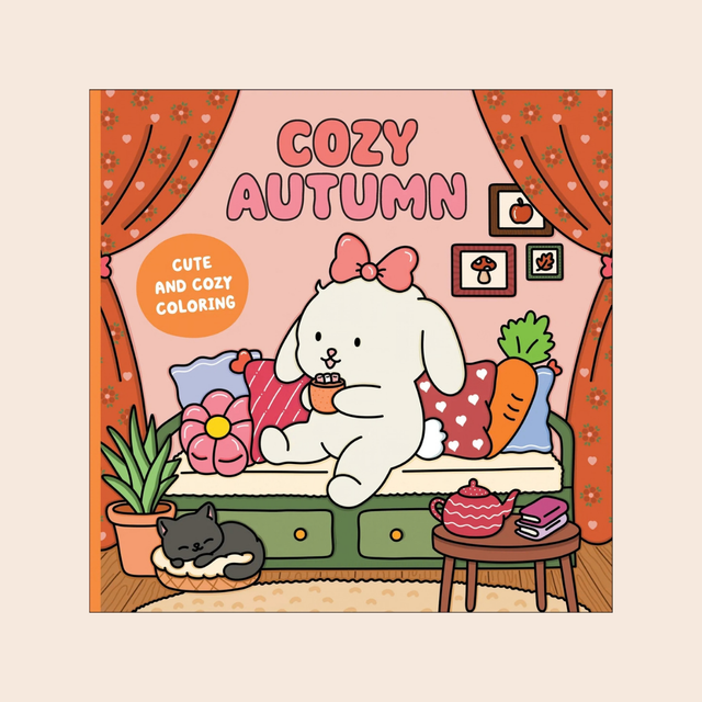 Cute n Cozy Autumn Colouring Book