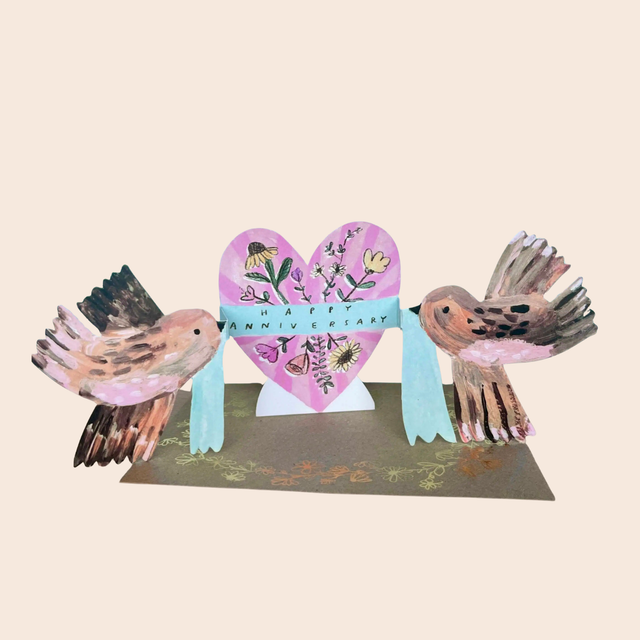 Anniversary Birds Card