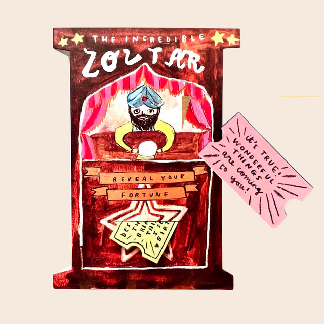 Zoltar Wonderful Card