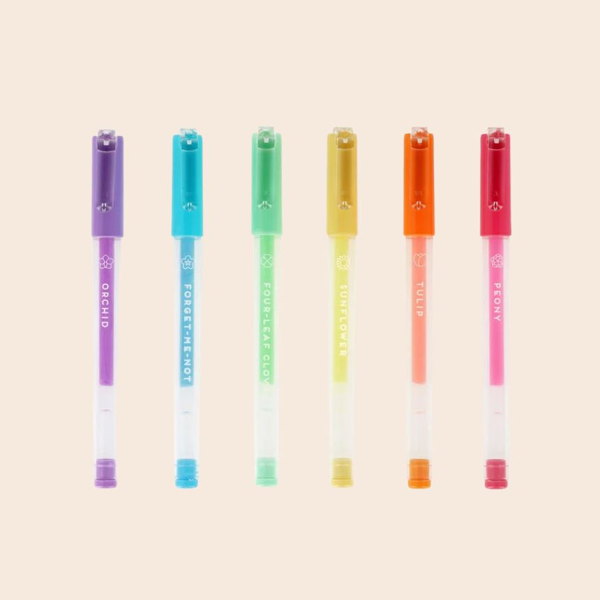 Spring Is In The Air Pastel Mini Gel Pens