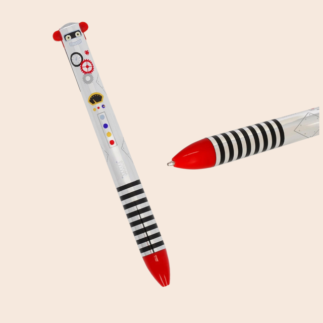 Robot Two-Colour Ballpoint Pen