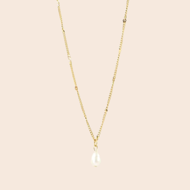 Pearl Drop Necklace