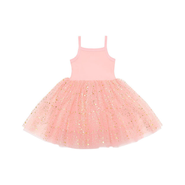Coral Sparkle Ballet Dress