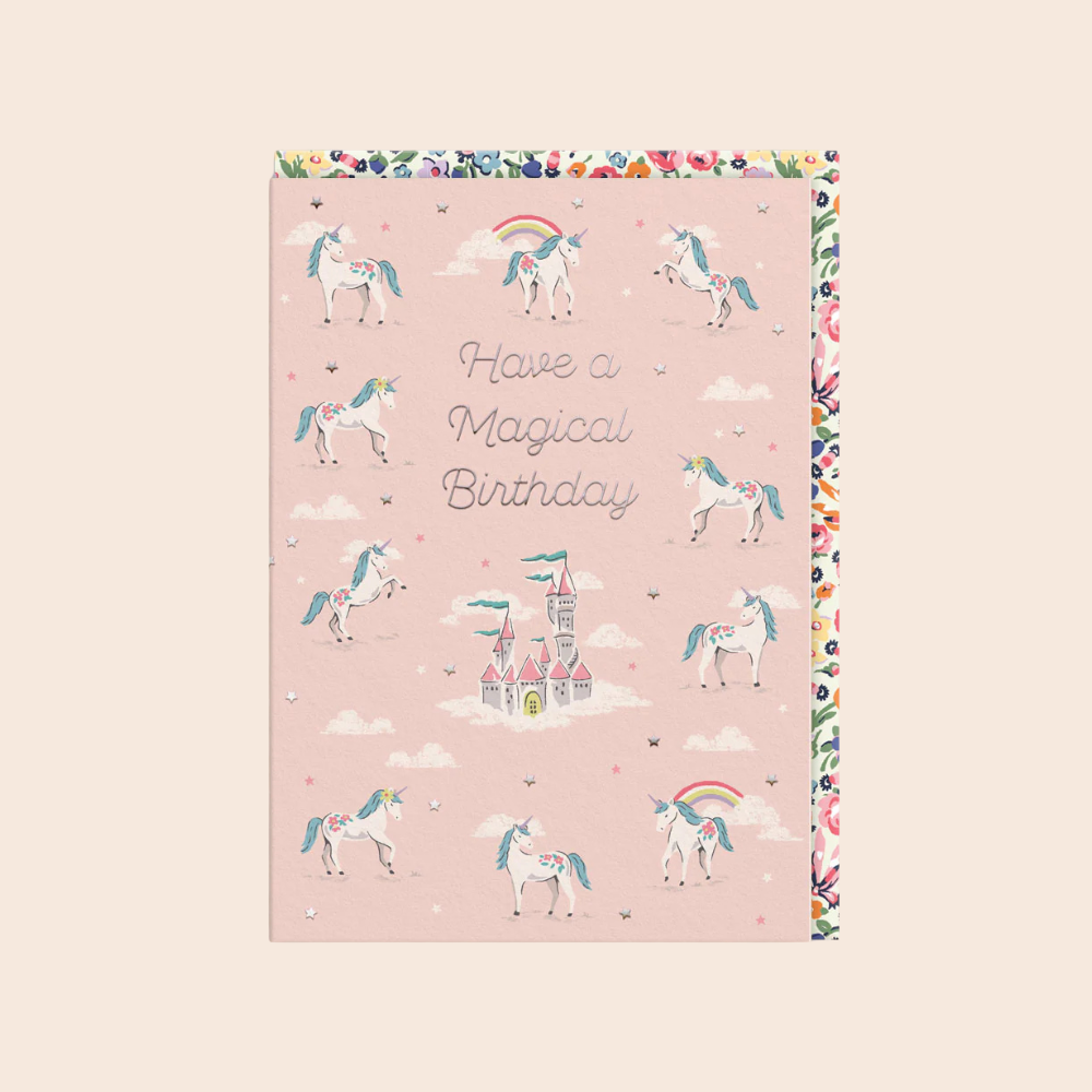 Magical Unicorn Birthday Card