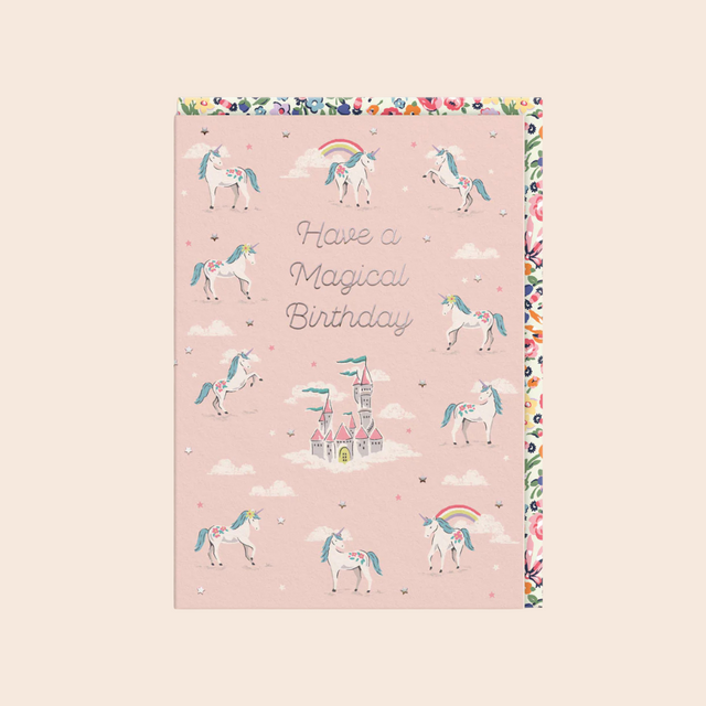 Magical Unicorn Birthday Card