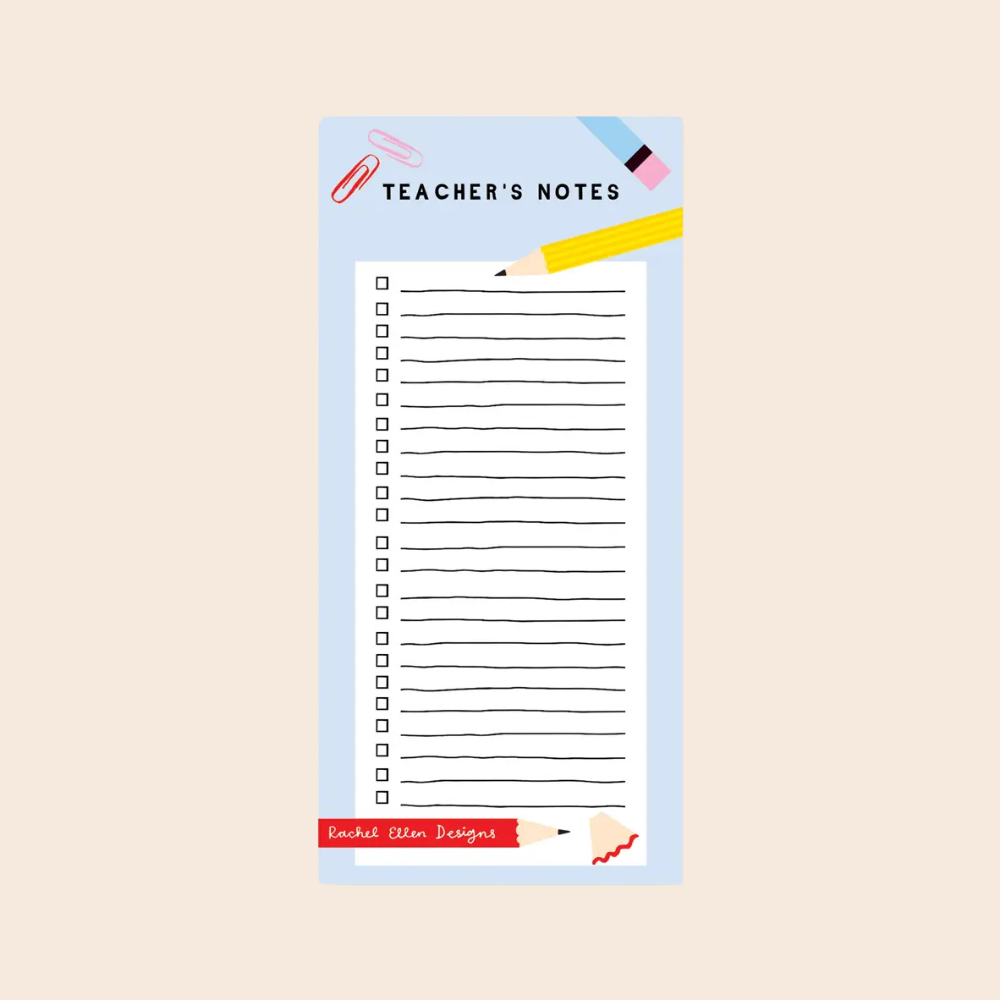 Teacher List Pad