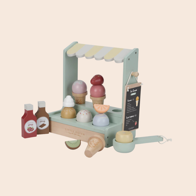 Wooden Ice Cream Shop