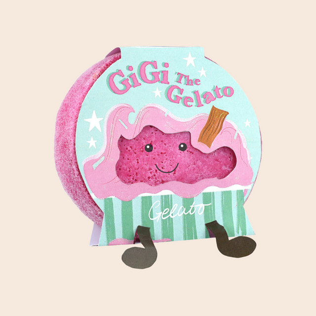 Gigi the Gelato Body Buffer Sponge