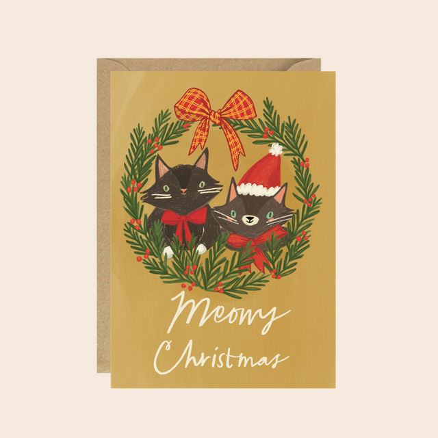 Christmas Cats Card