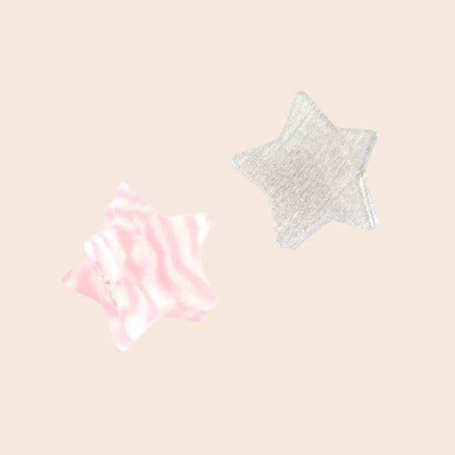 Mini Stars Claw Clip Twin Pack