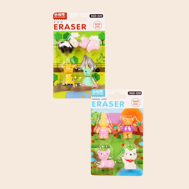Zoo Pal Erasers