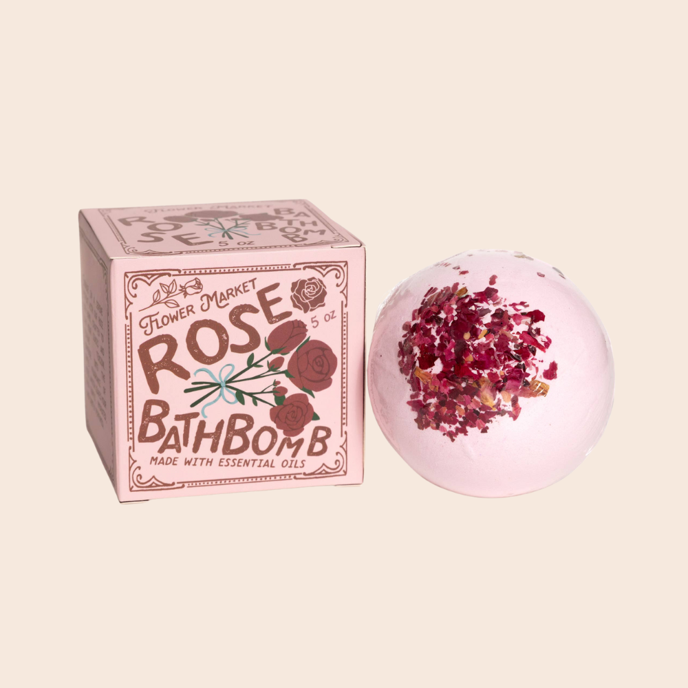 Rose Aromatherapy Bath Bomb