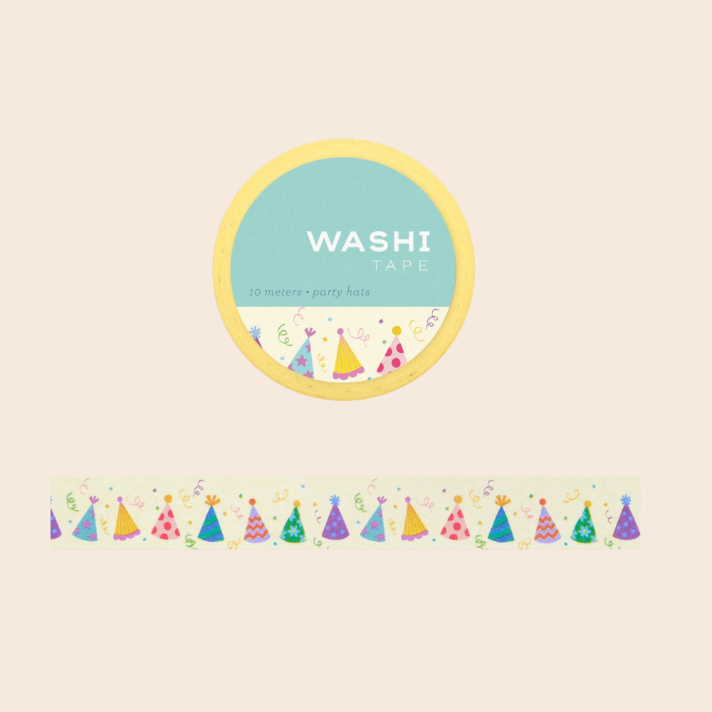 Party Hats Washi Tape