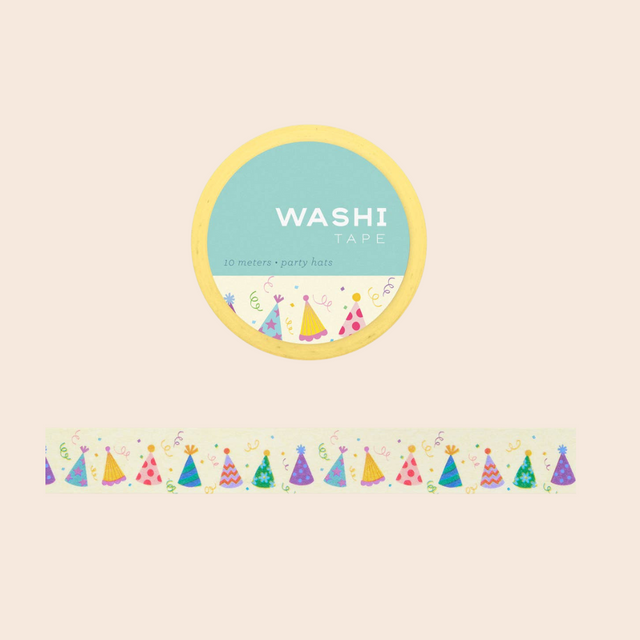 Party Hats Washi Tape