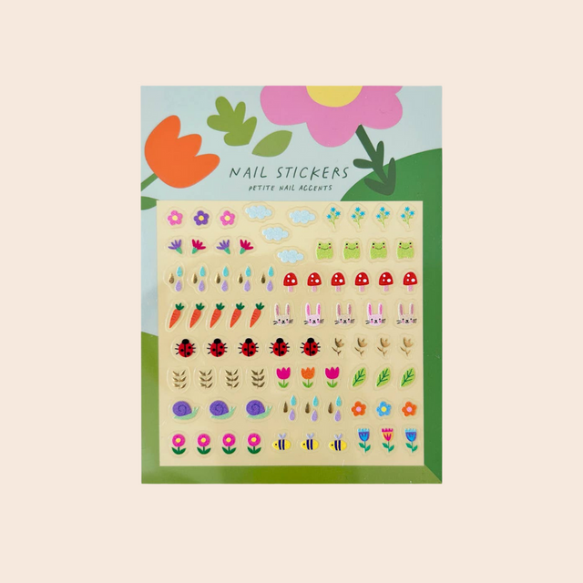 Garden Charms Nail Stickers