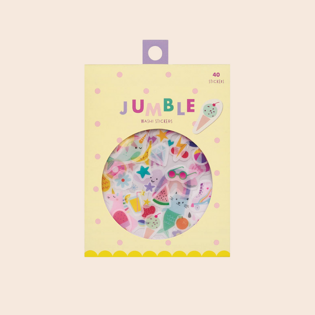 Magical Day Jumble Washi Stickers