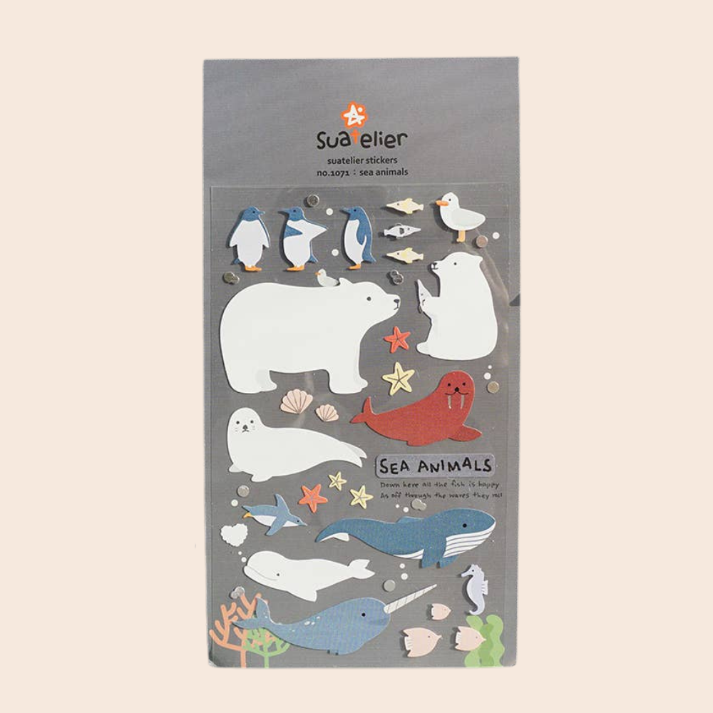 Sea Animal Stickers