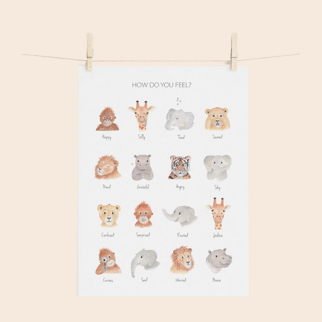 Feeling Fine Art Print A3