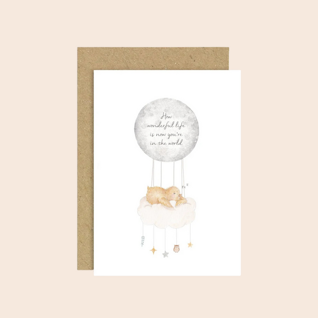 How Wonderful New Baby Card