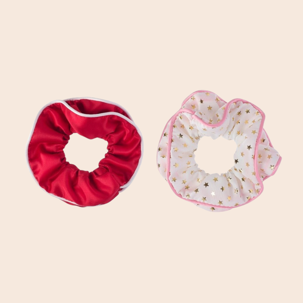 Festive Double Scrunchie Set