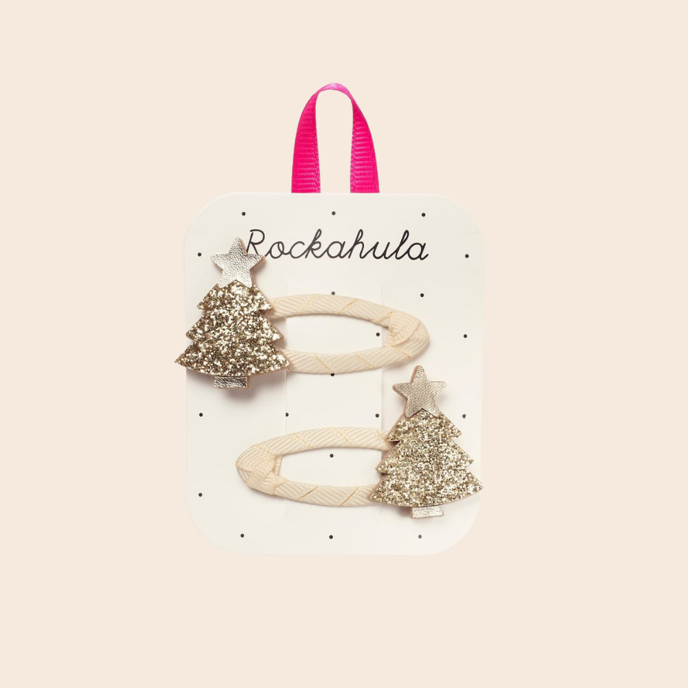 North Pole Christmas Trees Clips