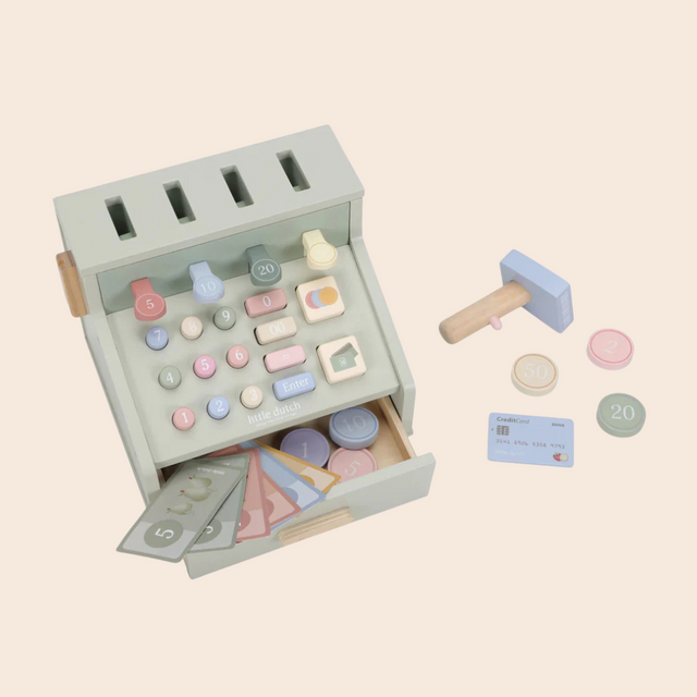 Wooden Cash Register