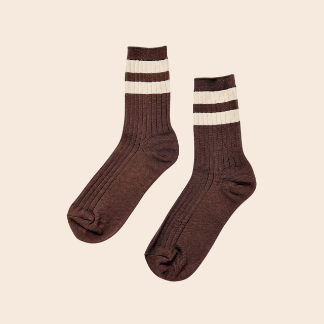 Her Socks: Varsity Espresso