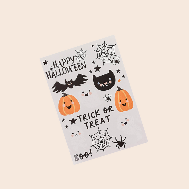 Trick or Treat Temporary Tattoos