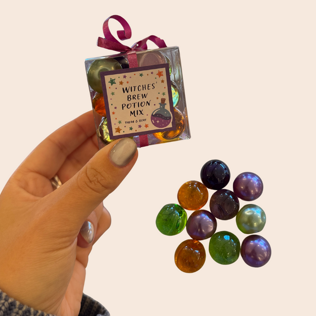 Witches' Brew Potion Bath Pearl Mix: Box of 16
