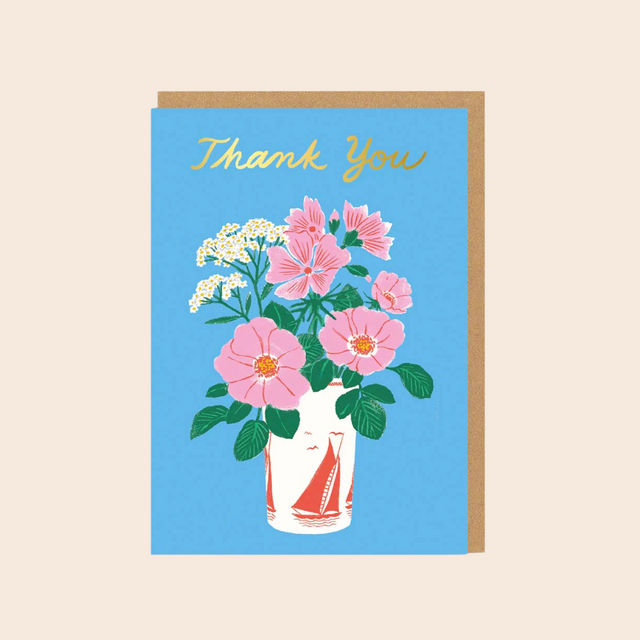 Thank You Vase Card