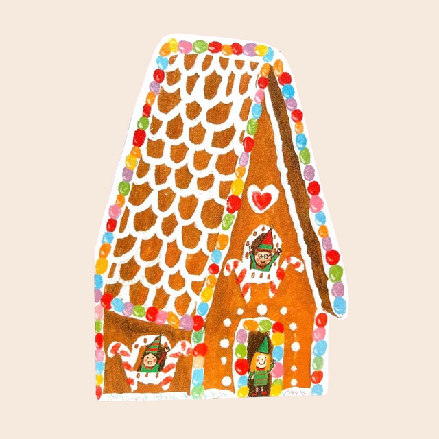Gingerbread House Card