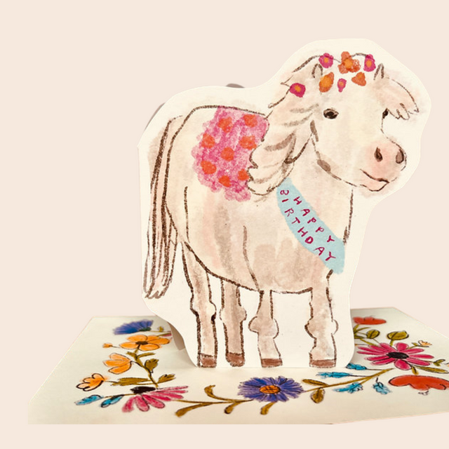 Birthday Pony Card
